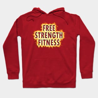 FreeStrengthFitness - Flames Hoodie